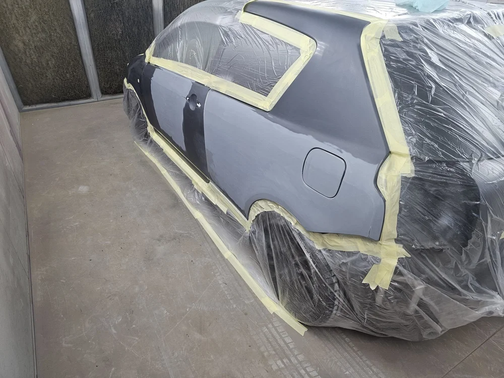Colour-change respray — in basecoat