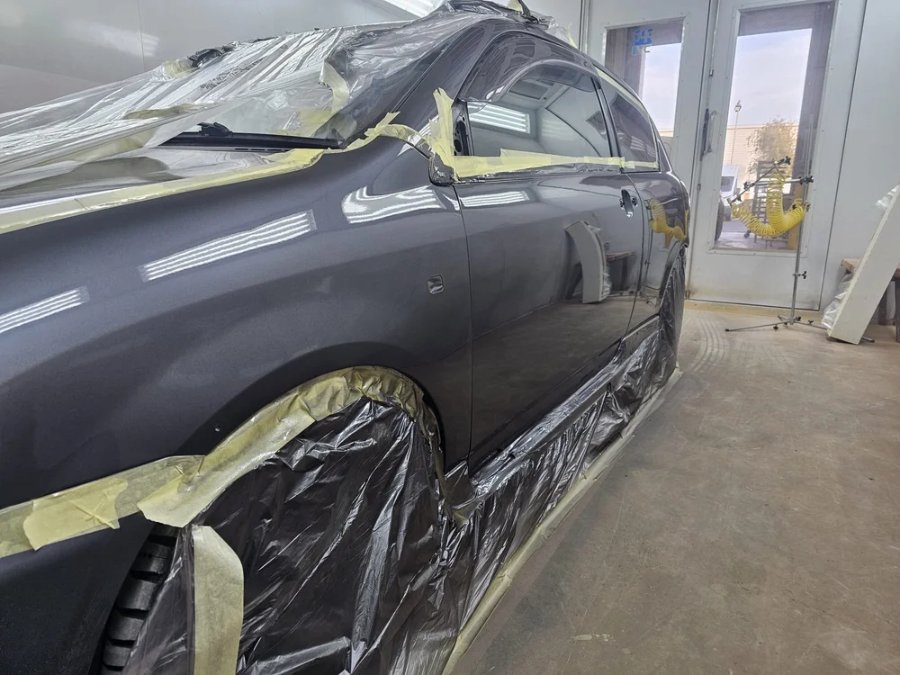 Graphite grey respray — coupe